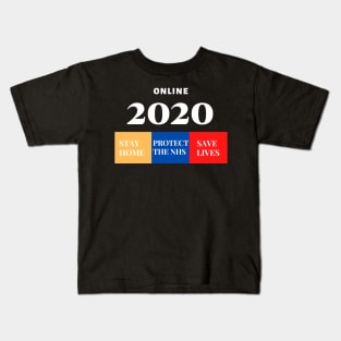 Stay Home 2020 Kids T-Shirt